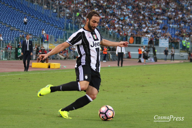 SerieA. Lazio-Juventus 0-1 , entra Higuain segna Khedira. [Foto Cosimo Martemucci]