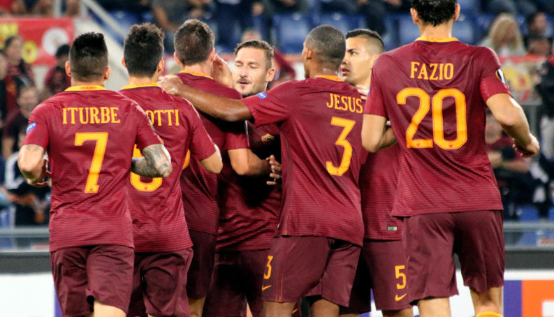 L’ Olimpico canta “Tanti auguri a te”, Totti e la Roma sorridono sul 4 a 0. “non stavo così bene neanche a 25anni”.