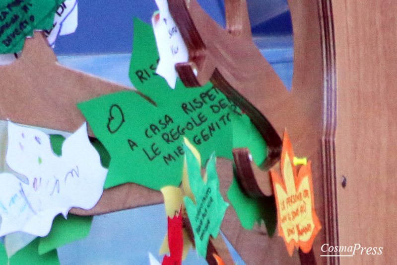 Festa della Famiglia AS Roma - L'albero dei bambini [Foto Martemucci]