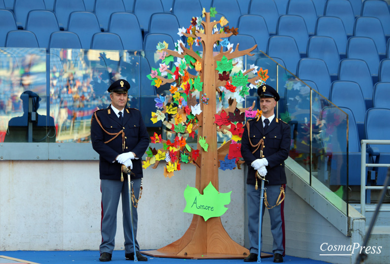 Festa della Famiglia AS Roma - L'albero dei bambini [Foto Martemucci]