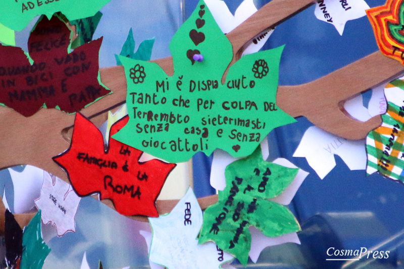 Festa della Famiglia AS Roma - L'albero dei bambini [Foto Martemucci]