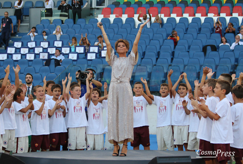 Alessandra Amoroso canta all' Olimpico  [Foto Martemucci]