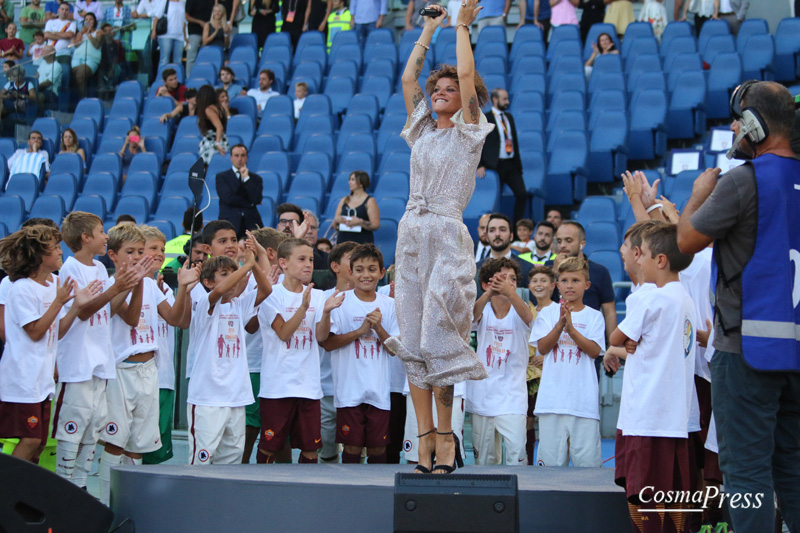 Alessandra Amoroso canta all' Olimpico  [Foto Martemucci]