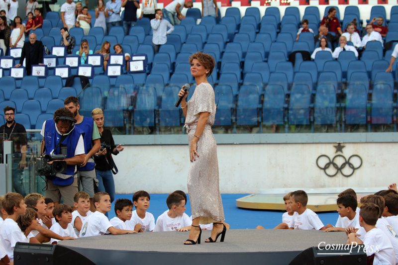 Alessandra Amoroso canta all' Olimpico  [Foto Martemucci]