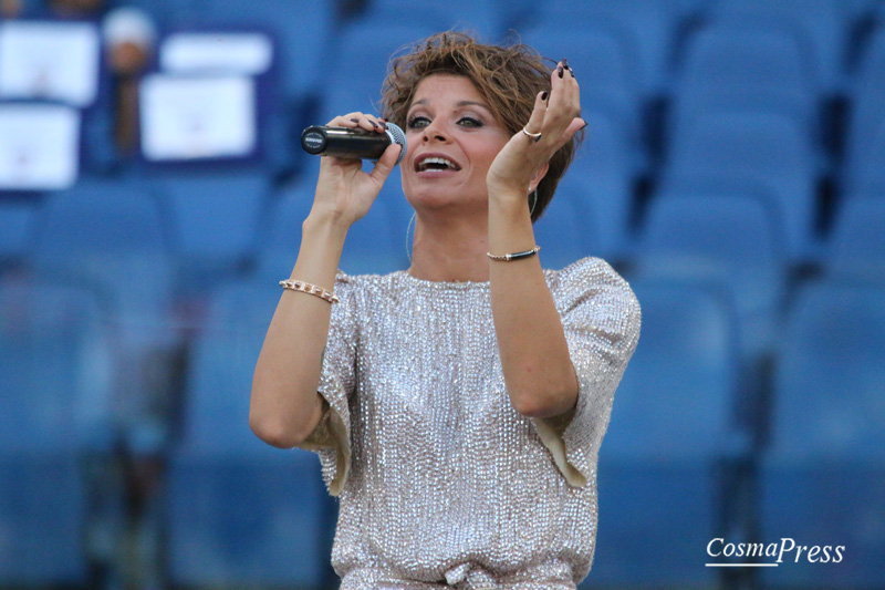 Alessandra Amoroso canta all' Olimpico  [Foto Martemucci]