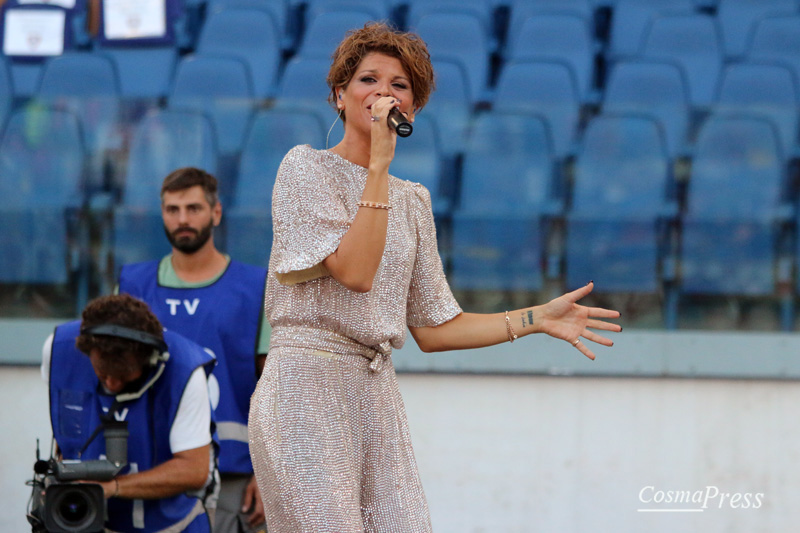 Alessandra Amoroso canta all' Olimpico  [Foto Martemucci]