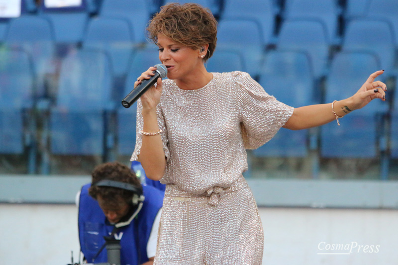 Alessandra Amoroso canta all' Olimpico  [Foto Martemucci]