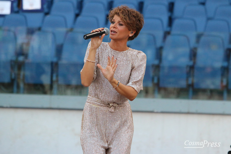 Alessandra Amoroso canta all' Olimpico  [Foto Martemucci]