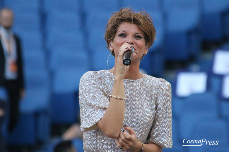 Alessandra Amoroso canta all' Olimpico  [Foto Martemucci]