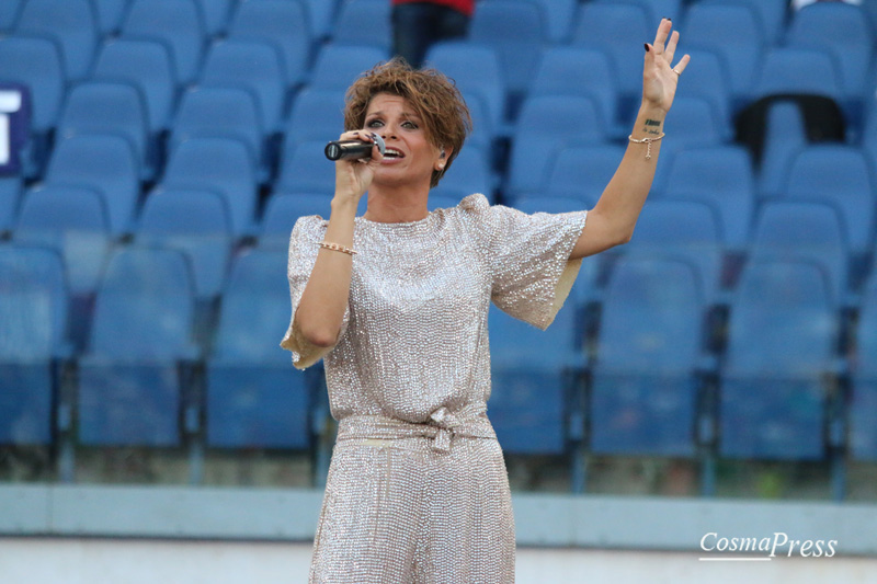 Alessandra Amoroso canta all' Olimpico  [Foto Martemucci]