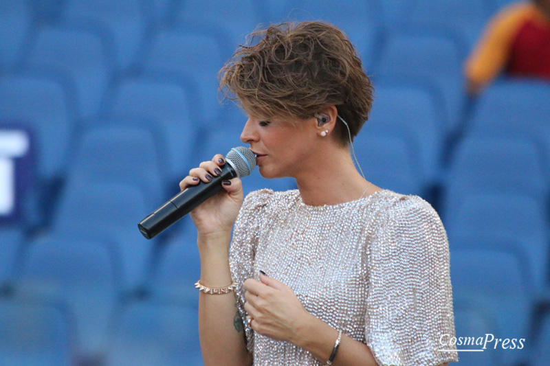 Alessandra Amoroso canta all' Olimpico  [Foto Martemucci]