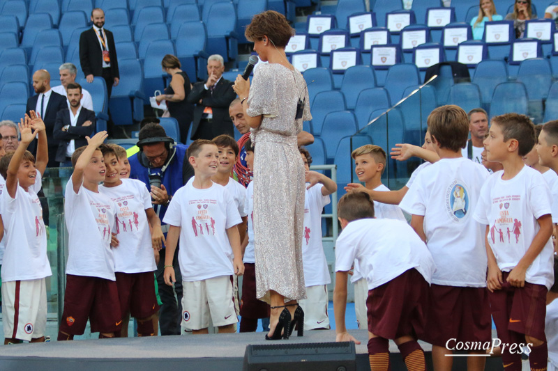 Alessandra Amoroso canta all' Olimpico  [Foto Martemucci]