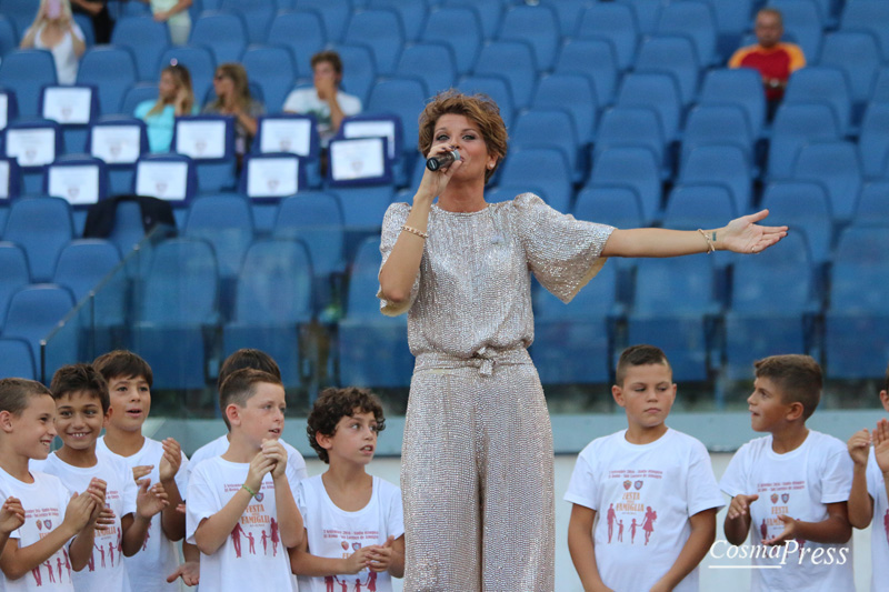 Alessandra Amoroso canta all' Olimpico  [Foto Martemucci]