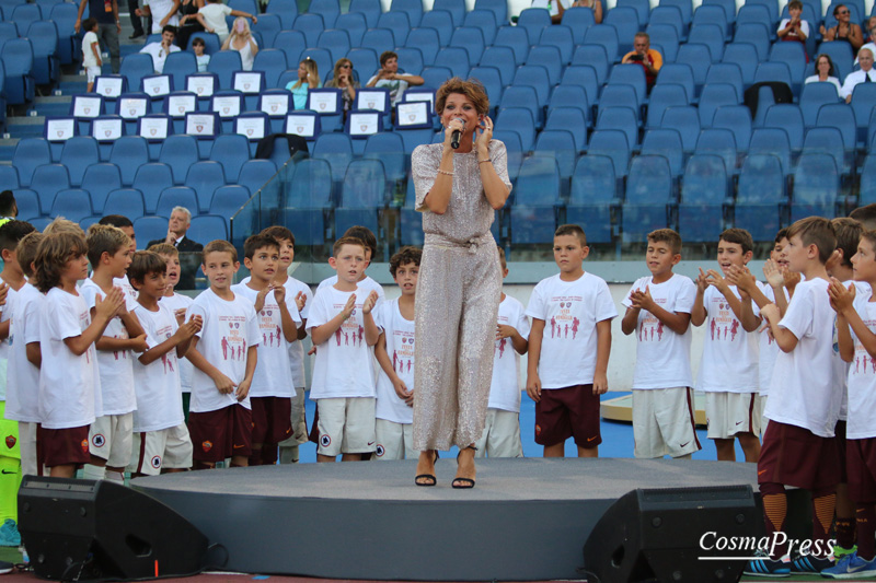 Alessandra Amoroso canta all' Olimpico  [Foto Martemucci]