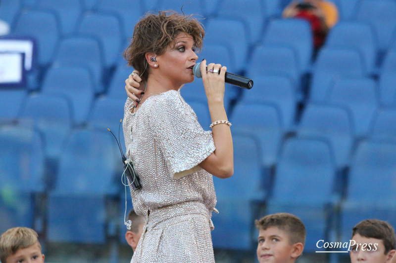 Alessandra Amoroso canta all' Olimpico  [Foto Martemucci]