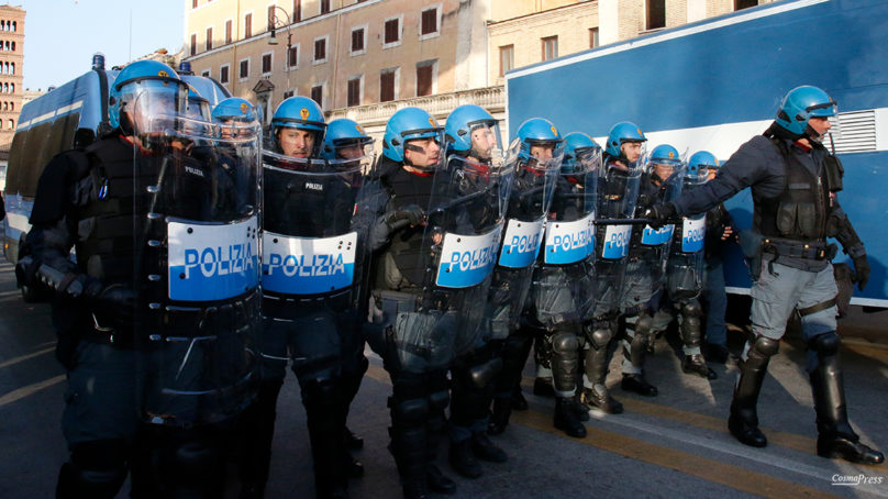 60 anniversario trattati di Roma. Manifestazioni concluse senza criticità.