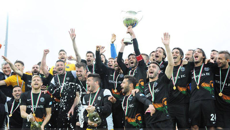 Il Venezia vince la Coppa Italia di LegaPRo. Inzaghi sogna il triplete.