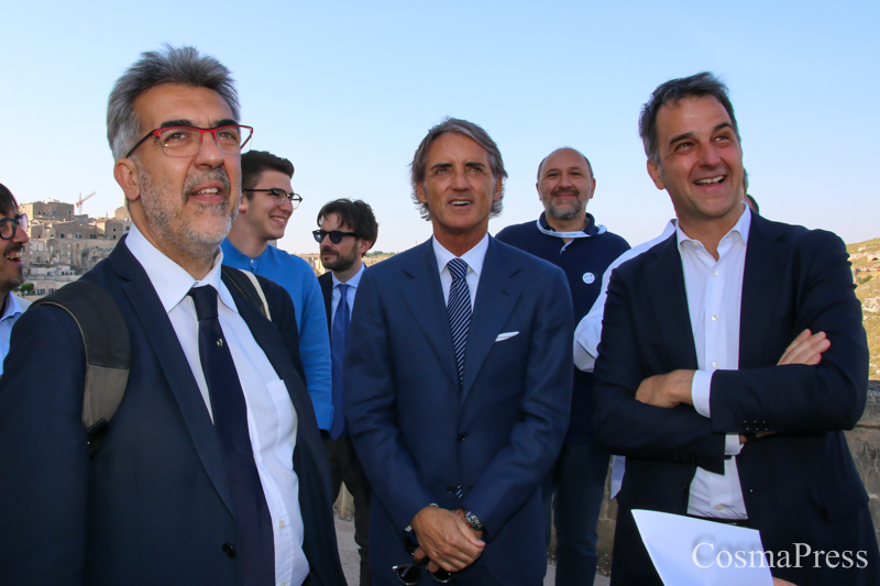 Matera 2019 e FIGC insieme: Roberto Mancini e Milena Bertolini inaugurano la mostra sui 120 anni della Federazione Italiana Giuoco Calcio