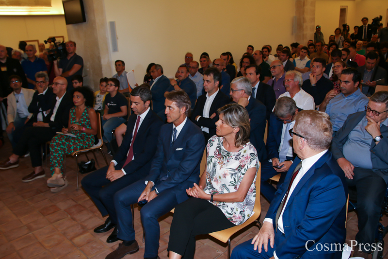 Matera 2019 e FIGC insieme: Roberto Mancini e Milena Bertolini inaugurano la mostra sui 120 anni della Federazione Italiana Giuoco Calcio