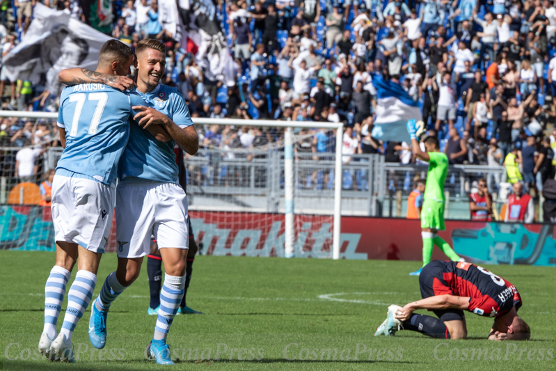 Lazio Vs Genoa in Rome, Italy