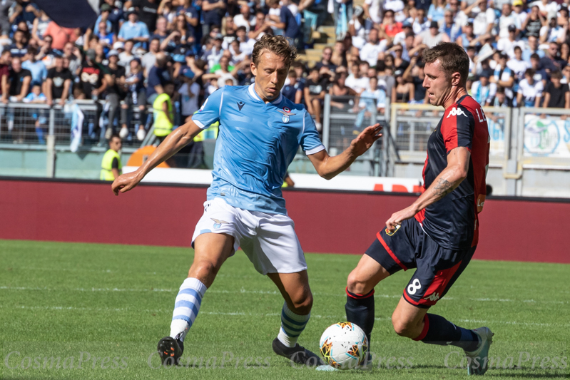 Lazio Vs Genoa in Rome, Italy