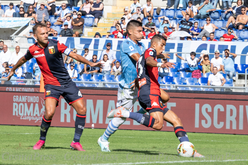 Lazio Vs Genoa in Rome, Italy