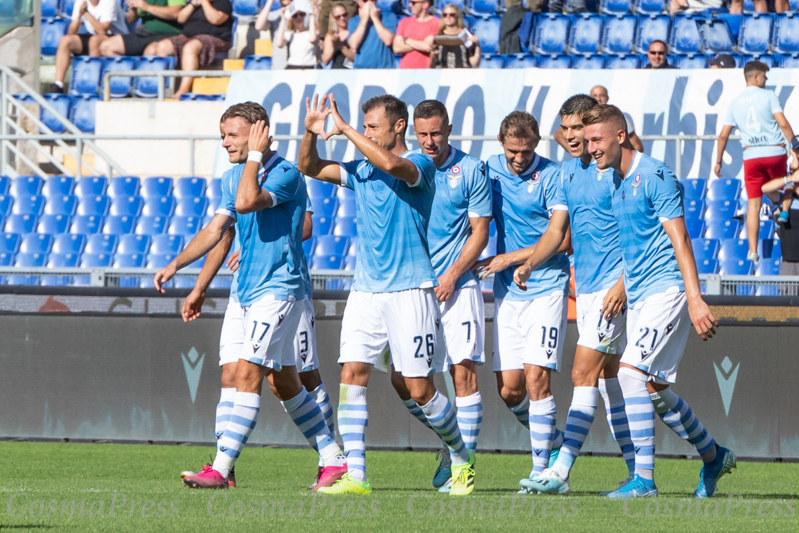 Lazio Vs Genoa in Rome, Italy