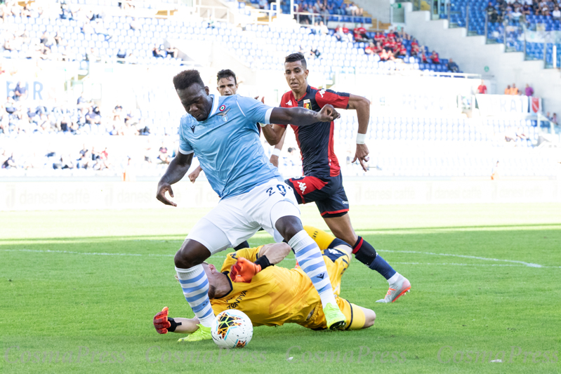 Lazio Vs Genoa in Rome, Italy