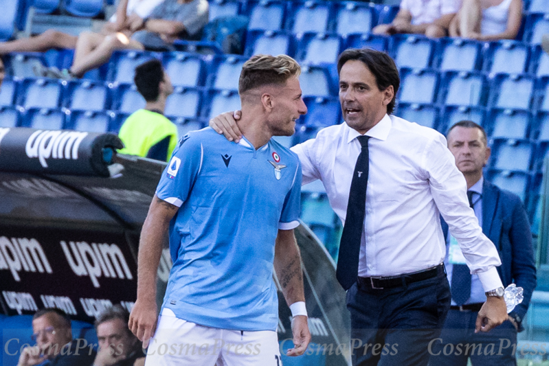 Lazio Vs Genoa in Rome, Italy