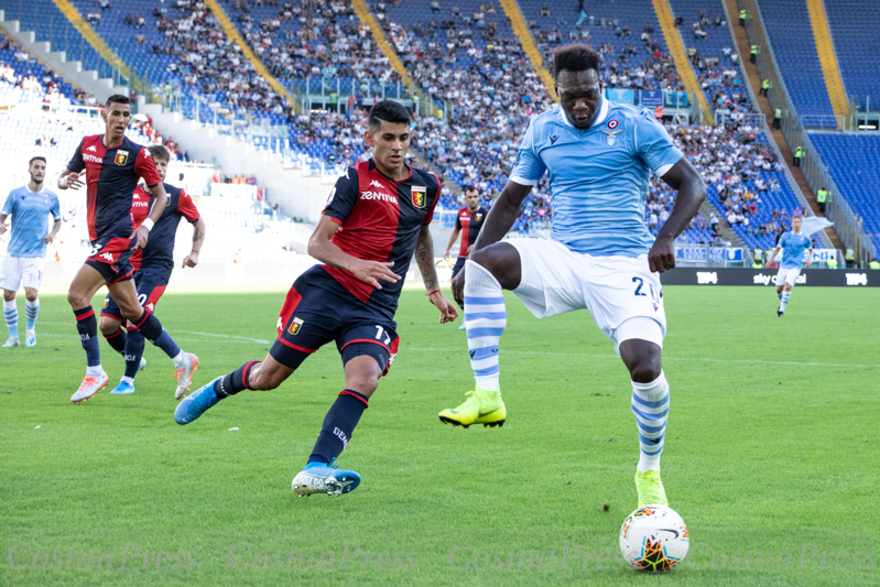 Lazio Vs Genoa in Rome, Italy