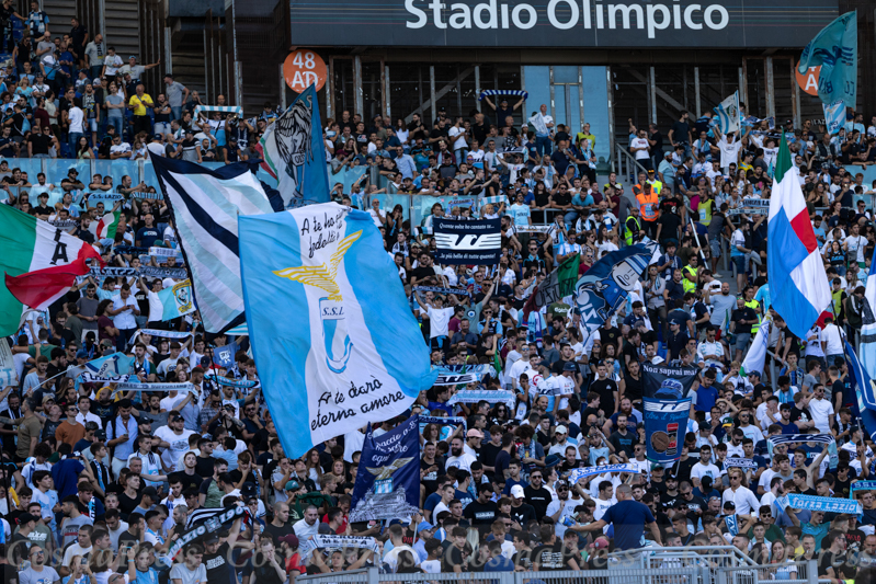 Lazio Vs Genoa in Rome, Italy