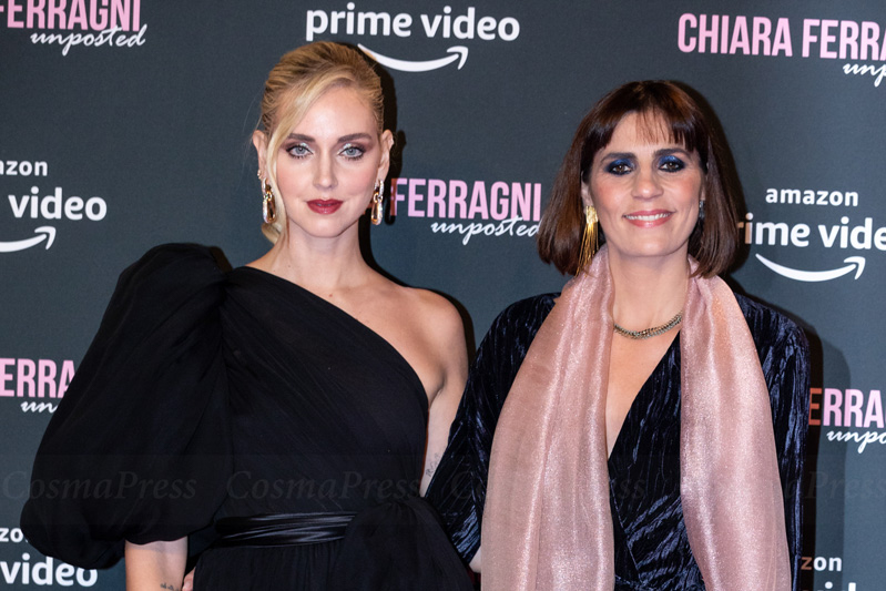 "Chiara Ferragni - Unposted" Premiere in Rome, Italy