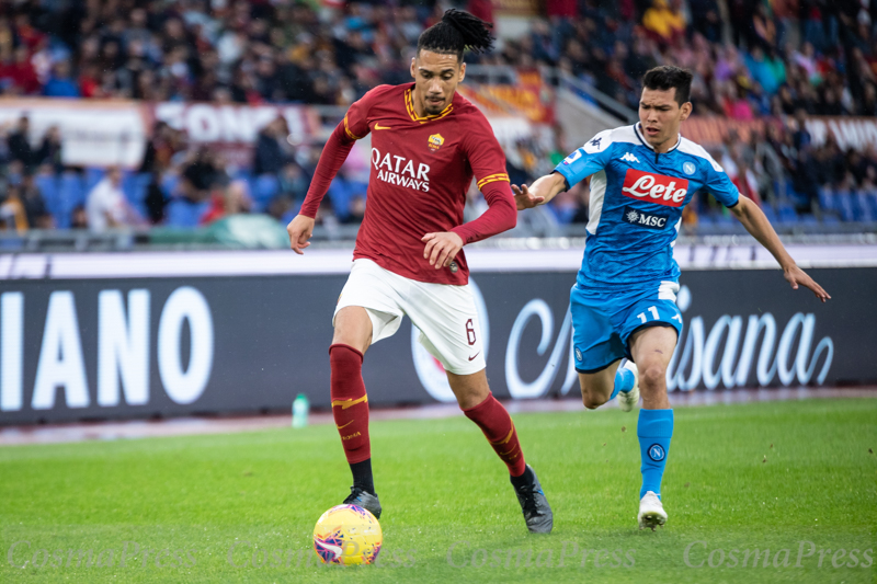 AS Roma Vs SSC Napoli in Rome, Italy