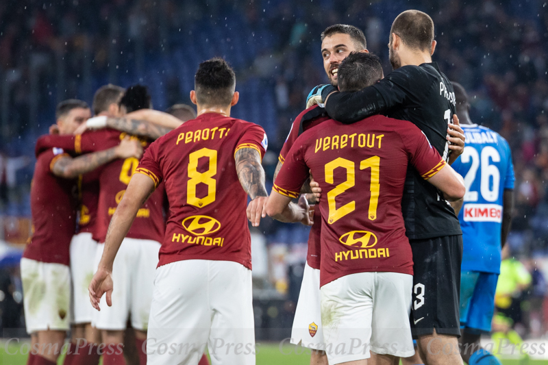 AS Roma Vs SSC Napoli in Rome, Italy