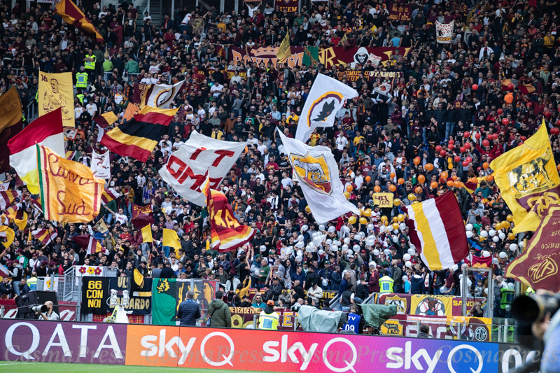 AS Roma Vs SSC Napoli in Rome, Italy