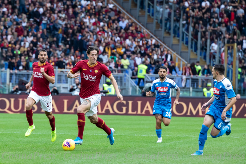 AS Roma Vs SSC Napoli in Rome, Italy