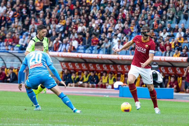 AS Roma Vs SSC Napoli in Rome, Italy