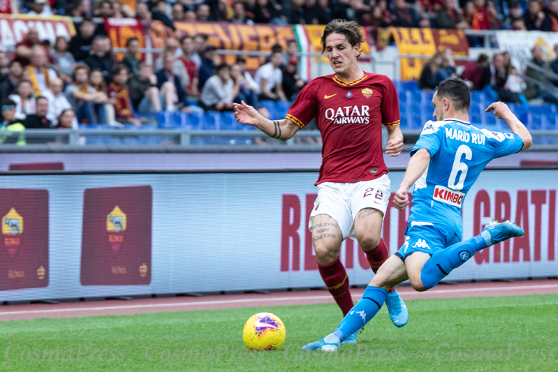 AS Roma Vs SSC Napoli in Rome, Italy